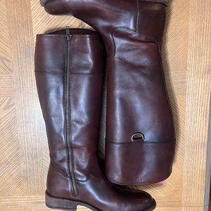 Frye Riding Boots, Extended Calf, size 10